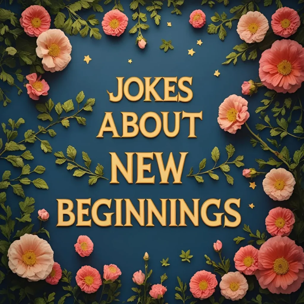 jokes about new beginnings