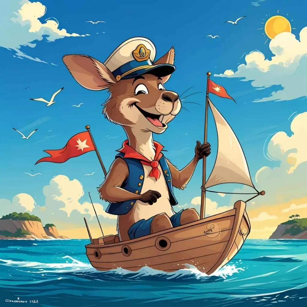 How Do Kangaroos Travel Across the Ocean Joke