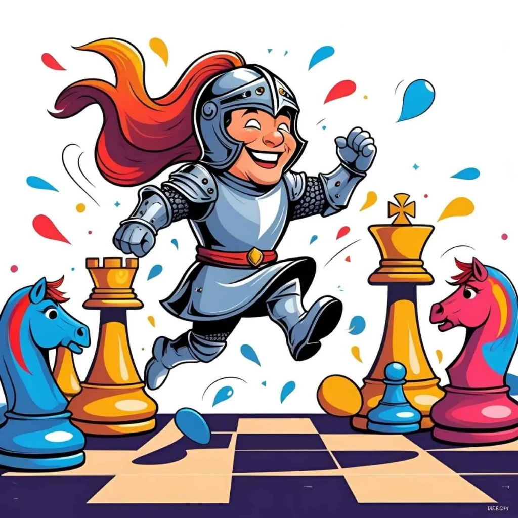 How Does a Knight Move in Chess Joke
