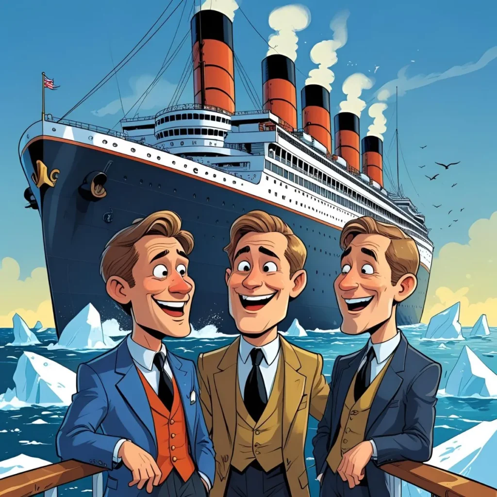  Men on the Titanic Joke