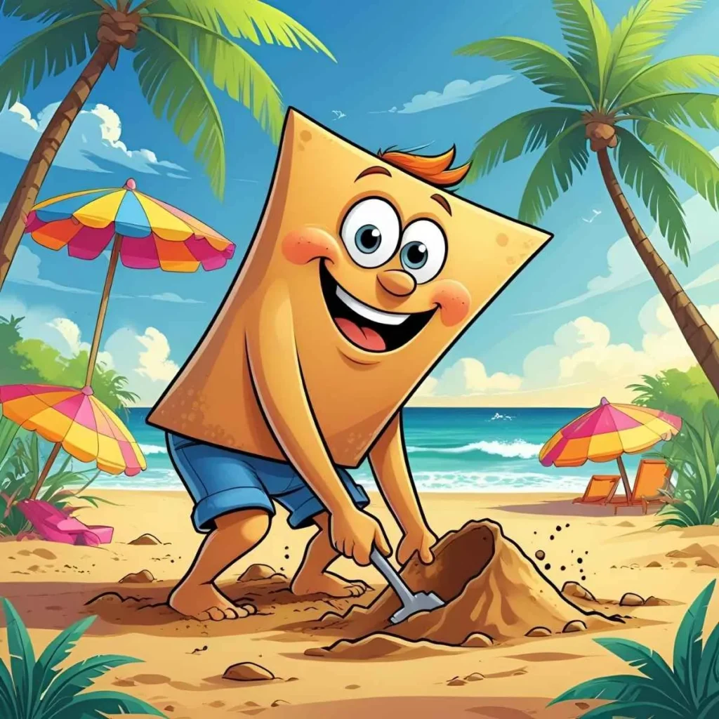 Obtuse Angle go to the Beach Joke