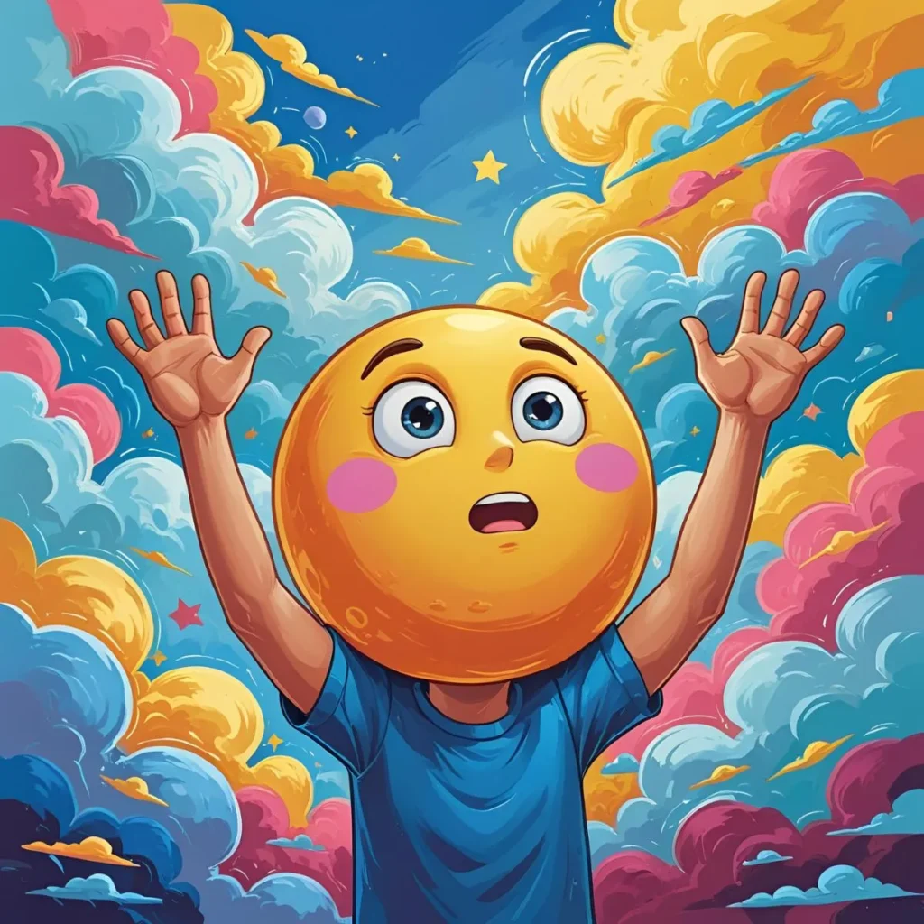 Over My Head Emoji