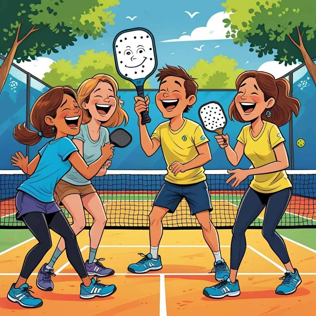 You are currently viewing 🏓 150+ Pickleball Jokes That’ll Smash Your Funny Bone