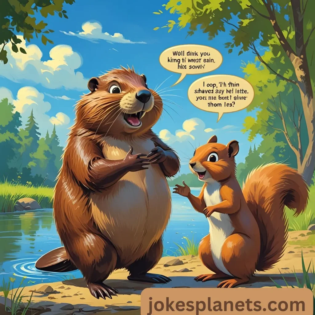Shaved Beaver Joke