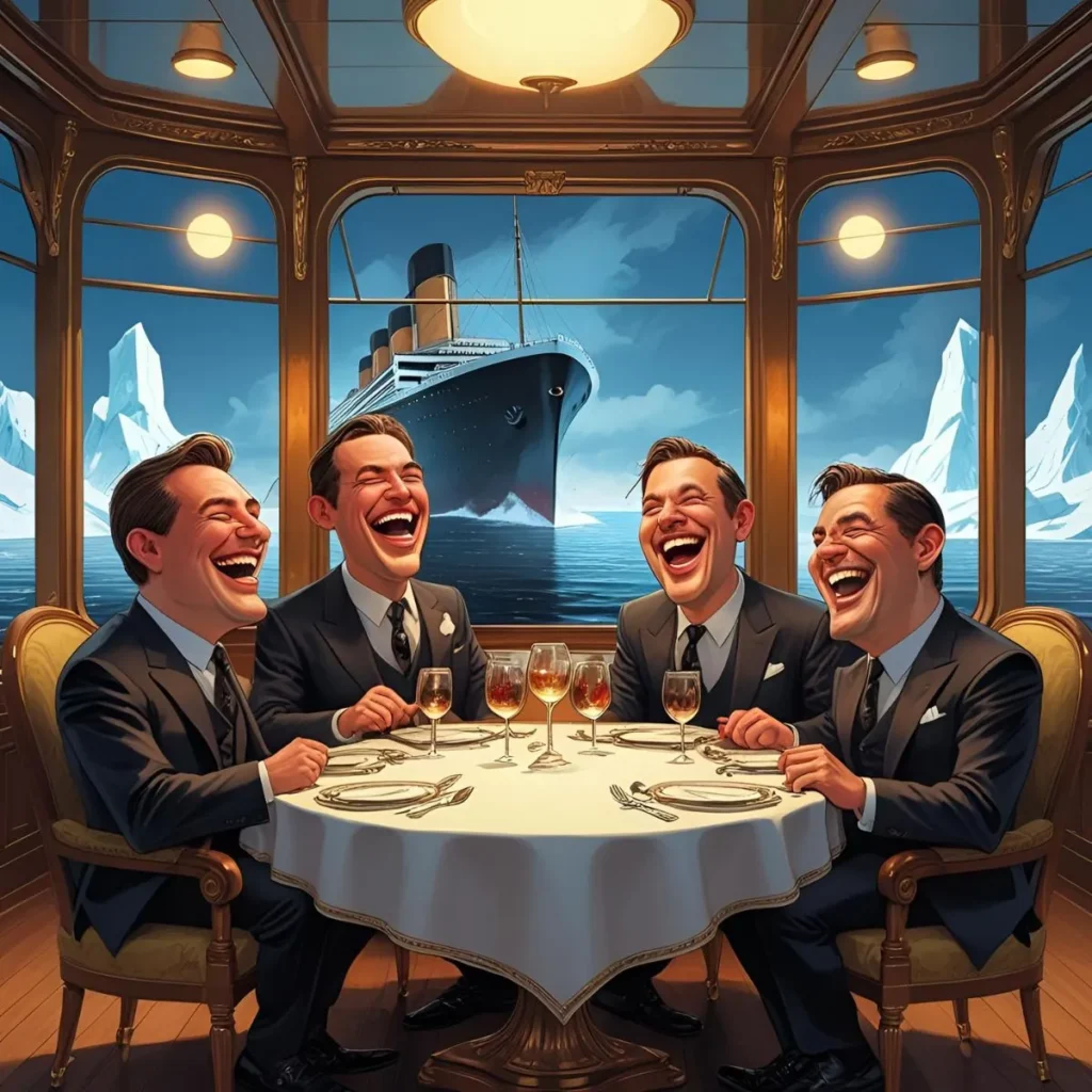  There’s Four Men on the Titanic Joke Meaning