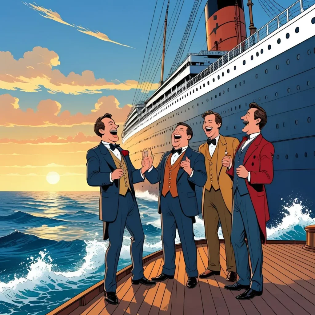  There’s  Men on the Titanic Joke