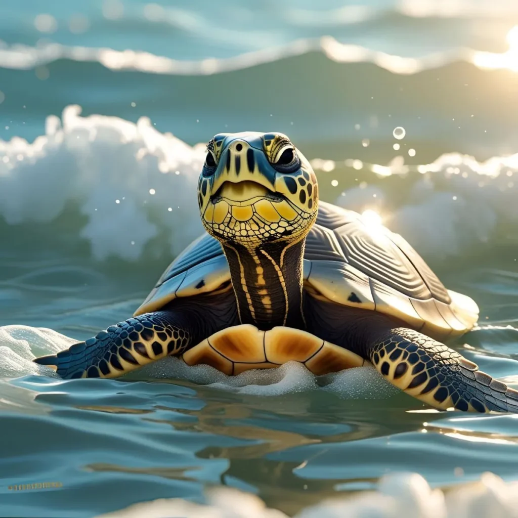  Turtle on a Fence Post Picture