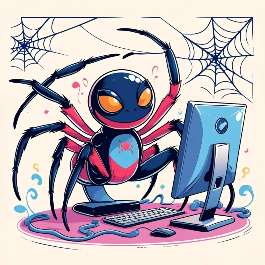 Web Developer Spider Joke