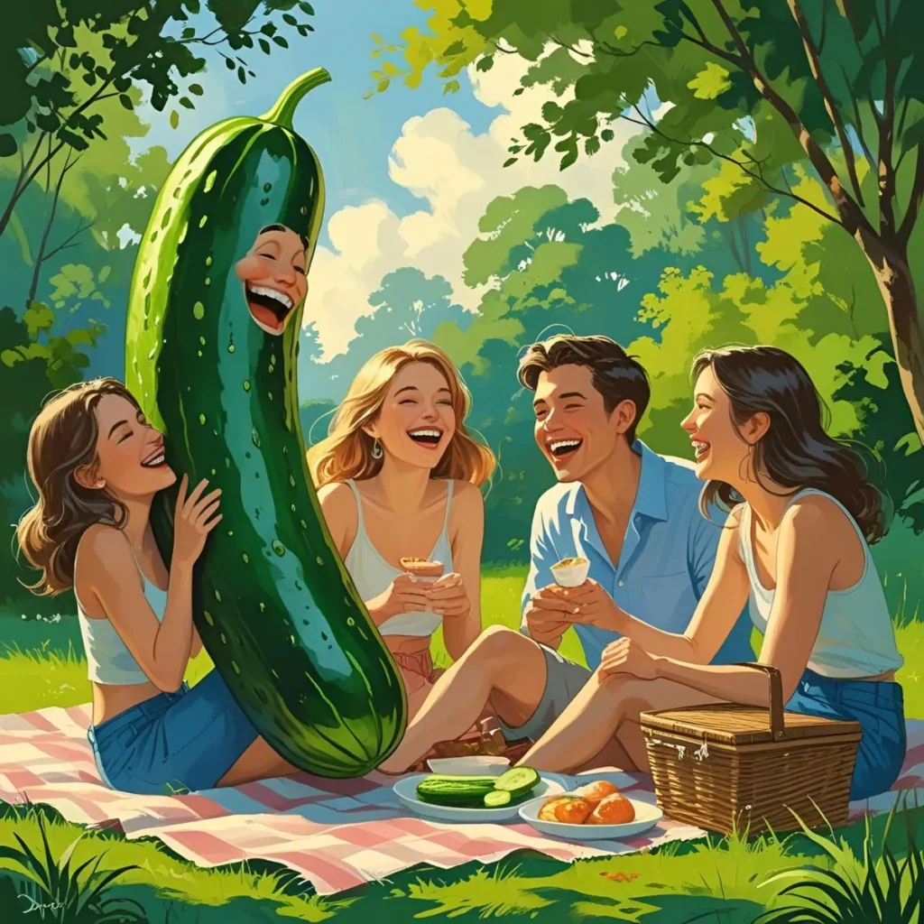 Where You Put the Cucumber Joke