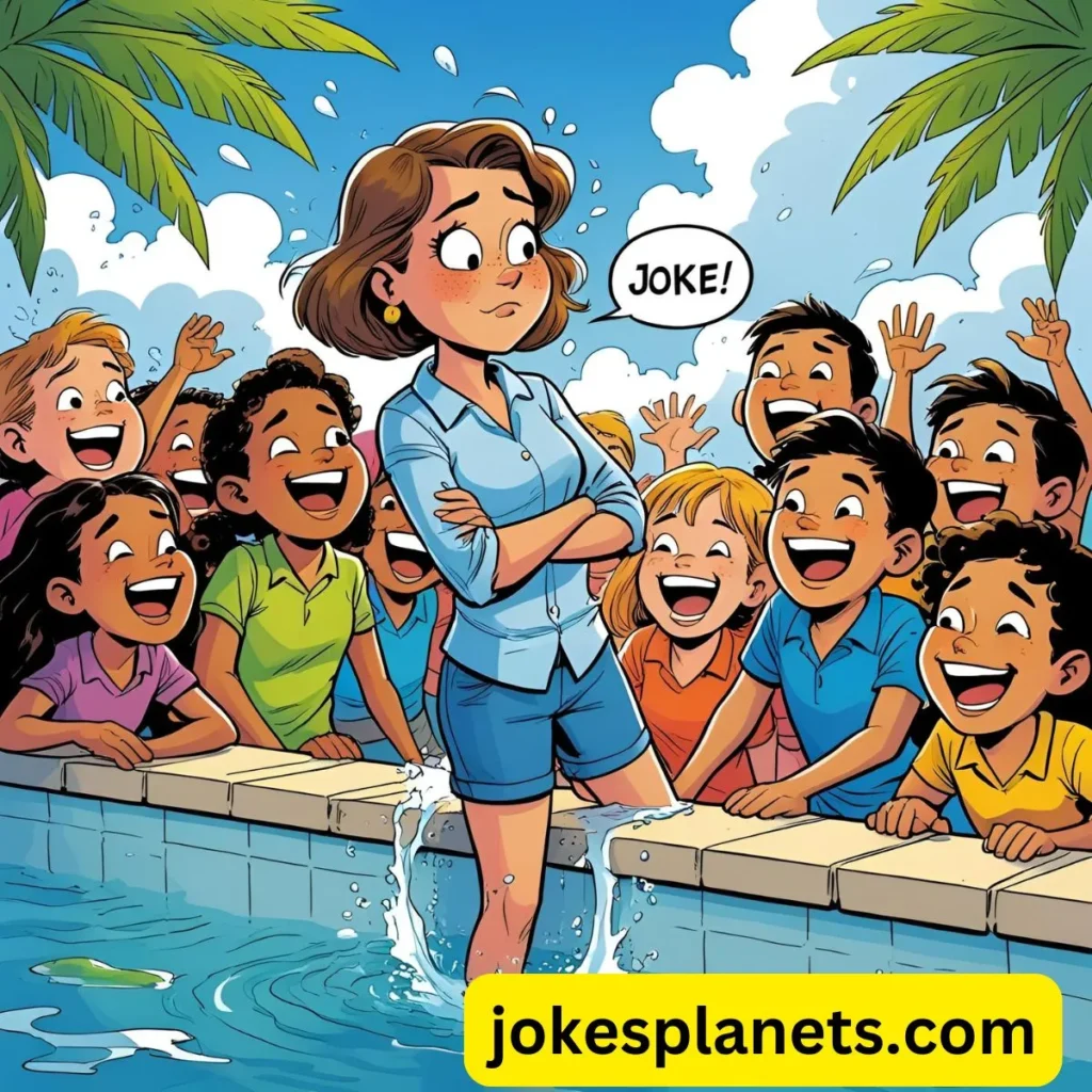 Why Did the Teacher Jump in the Pool Joke