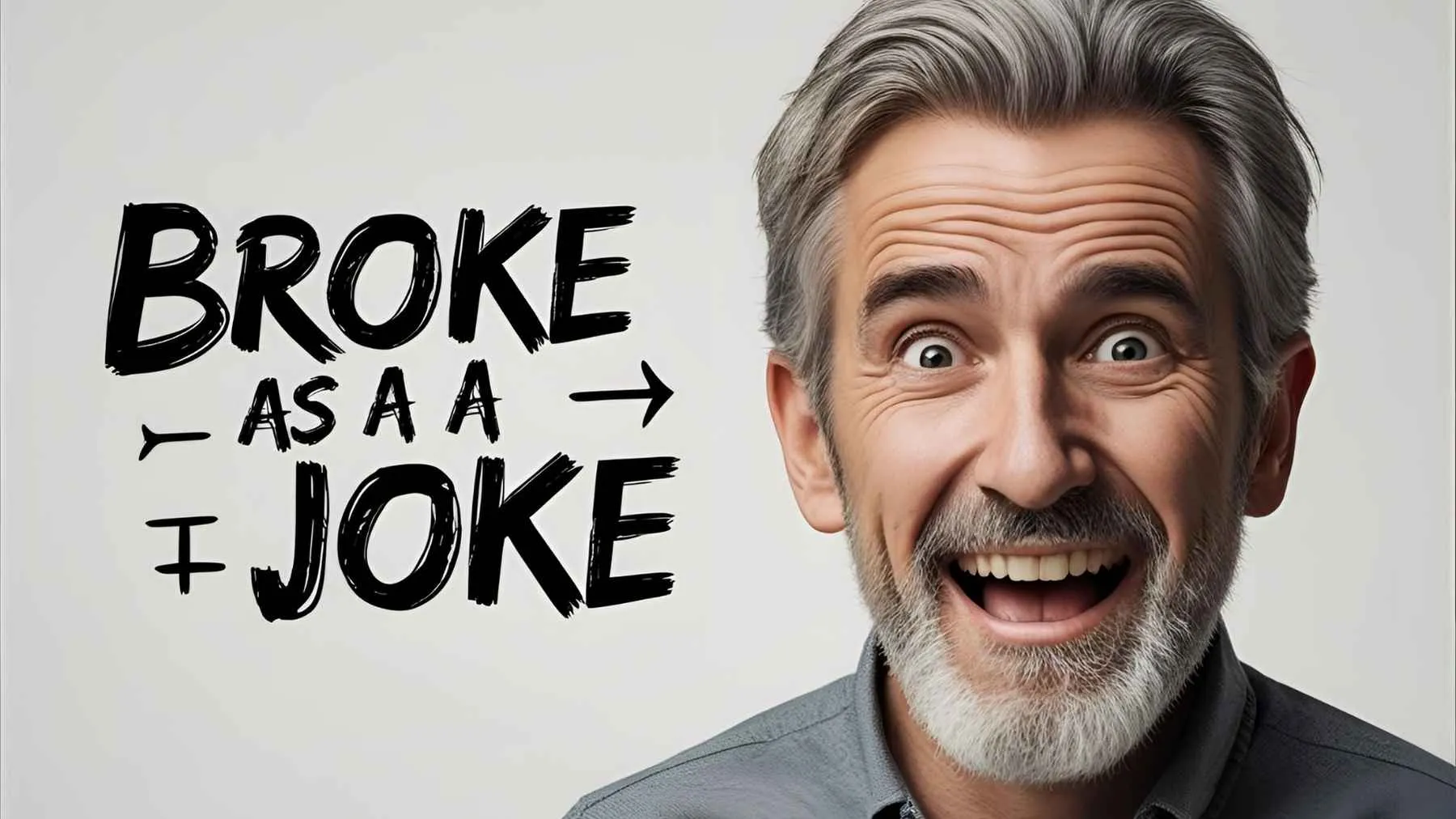 Read more about the article 💔 When You’re Broke as a Joke but Still Got Humor