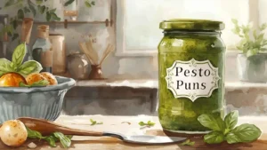 Read more about the article 150+Pesto Puns to Make You Laugh, Smile, and Crave Pasta