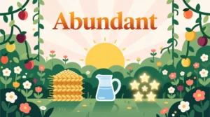 Read more about the article What Does Abundant Mean ? 💬 2026 full Example