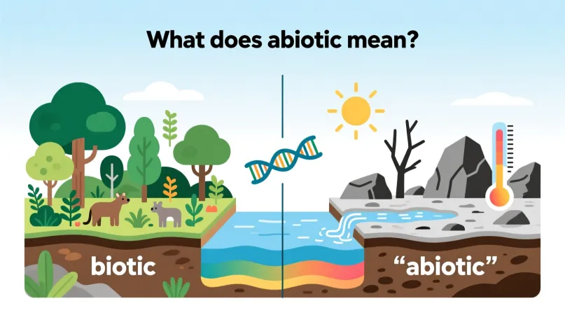 What Does Abiotic Mean ? 💬 2026
