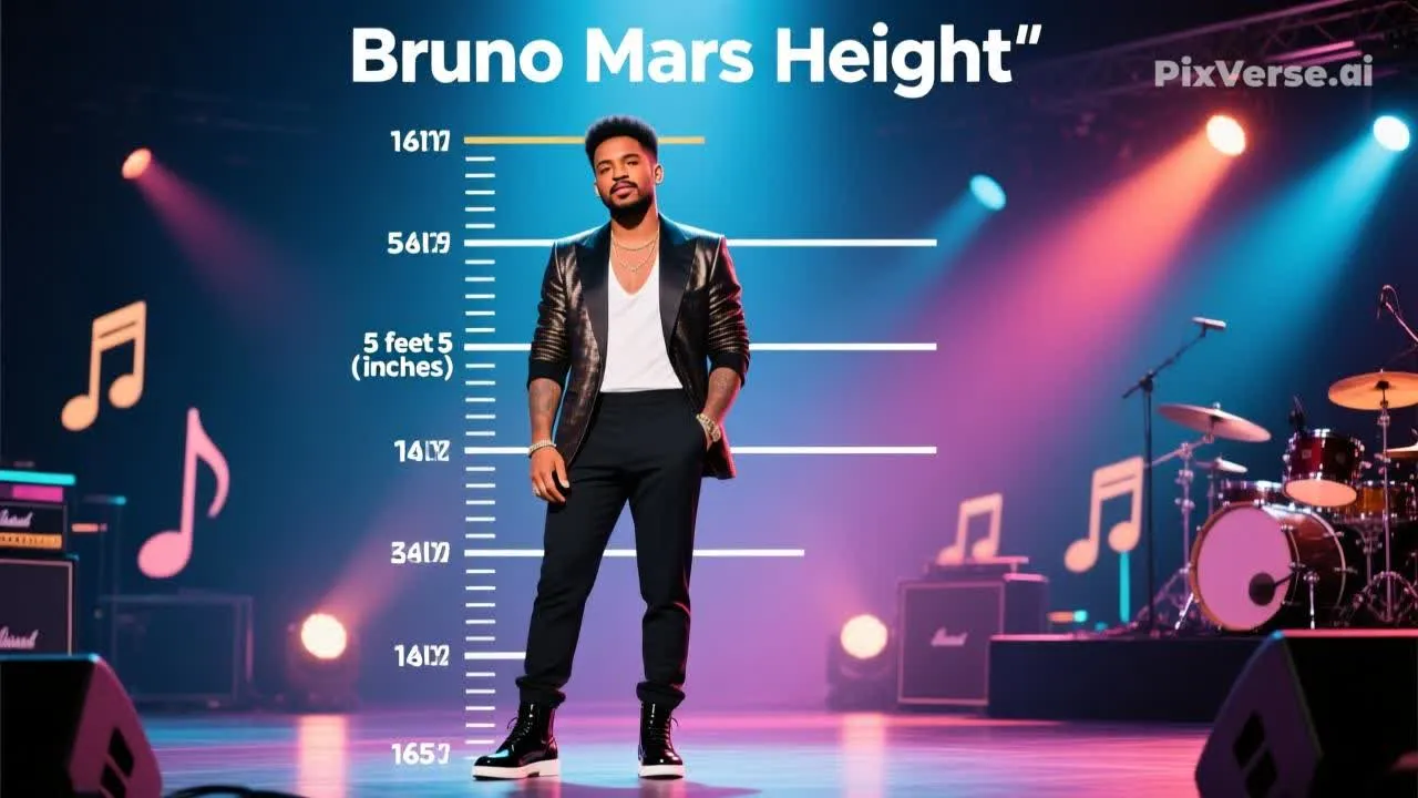 You are currently viewing Bruno Mars Height: How Tall Is the Grammy-Winning Superstar?