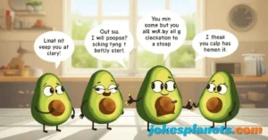 Read more about the article 99+Extra Avocado Puns That Are Totally Extra In 2026<p class="post-updated-date">🕓 <span class="updated-label">Last updated on</span> <time datetime="2026-02-17T05:27:57+00:00">February 17, 2026</time></p><script type="application/ld+json">
        {
          "@context": "https://schema.org",
          "@type": "BlogPosting",
          "mainEntityOfPage": {
            "@type": "WebPage",
            "@id": "https://jokesplanets.com/avocado-puns/"
          },
          "datePublished": "2026-02-17T05:27:56+00:00",
          "dateModified": "2026-02-17T05:27:57+00:00"
        }
        </script>