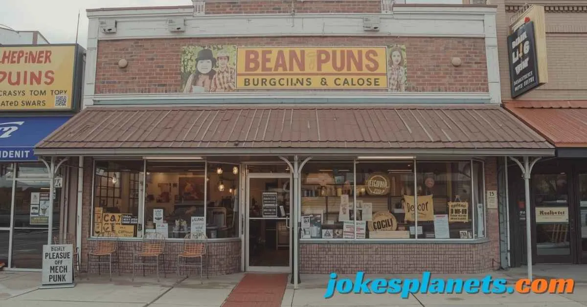 You are currently viewing 300+Funny Bean Puns to Spill the Laughs in 2026<p class="post-updated-date">🕓 <span class="updated-label">Last updated on</span> <time datetime="2026-02-17T05:19:08+00:00">February 17, 2026</time></p><script type="application/ld+json">
        {
          "@context": "https://schema.org",
          "@type": "BlogPosting",
          "mainEntityOfPage": {
            "@type": "WebPage",
            "@id": "https://jokesplanets.com/bean-puns/"
          },
          "datePublished": "2026-02-17T05:19:07+00:00",
          "dateModified": "2026-02-17T05:19:08+00:00"
        }
        </script>