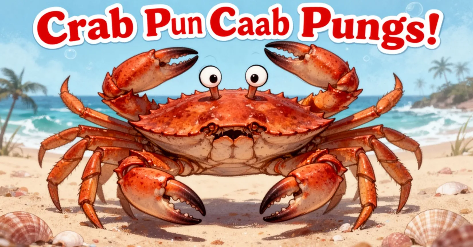 You are currently viewing Crab Puns: The Ultimate Collection of Funny, Claw-some Wordplay 🦀<p class="post-updated-date">🕓 <span class="updated-label">Last updated on</span> <time datetime="2026-02-23T05:52:42+00:00">February 23, 2026</time></p><script type="application/ld+json">
        {
          "@context": "https://schema.org",
          "@type": "BlogPosting",
          "mainEntityOfPage": {
            "@type": "WebPage",
            "@id": "https://jokesplanets.com/crab-puns/"
          },
          "datePublished": "2026-02-23T05:52:41+00:00",
          "dateModified": "2026-02-23T05:52:42+00:00"
        }
        </script>