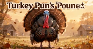 Read more about the article Turkey Puns 🦃 The Ultimate Collection of Funny Turkey One Liners<p class="post-updated-date">🕓 <span class="updated-label">Last updated on</span> <time datetime="2026-02-23T05:51:34+00:00">February 23, 2026</time></p><script type="application/ld+json">
        {
          "@context": "https://schema.org",
          "@type": "BlogPosting",
          "mainEntityOfPage": {
            "@type": "WebPage",
            "@id": "https://jokesplanets.com/turkey-puns/"
          },
          "datePublished": "2026-02-23T05:49:55+00:00",
          "dateModified": "2026-02-23T05:51:34+00:00"
        }
        </script>