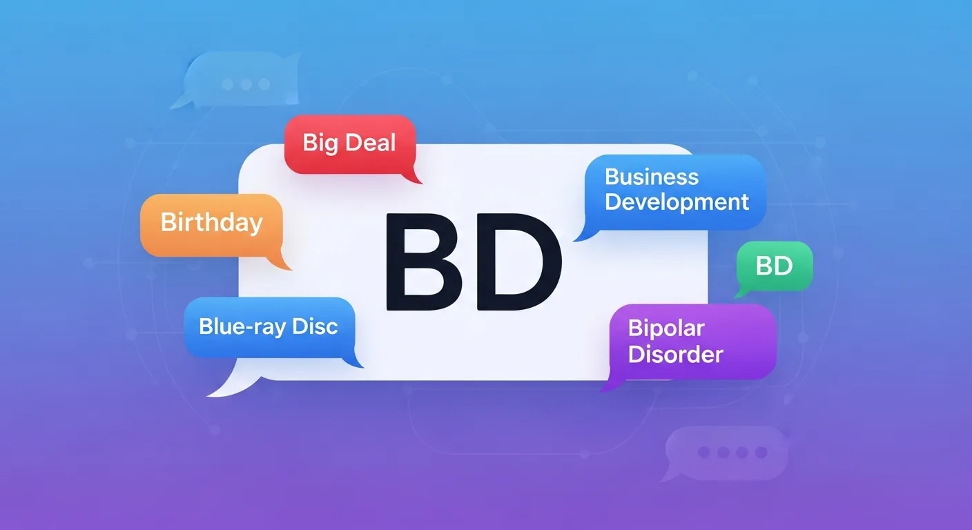 Read more about the article BD Meaning in Text: What Does It Really Stand For?
