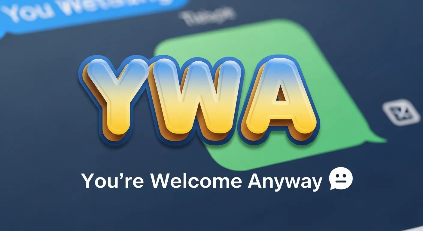 You are currently viewing YWA Meaning in Text: What Does It Really Mean?<p class="post-updated-date">🕓 <span class="updated-label">Last updated on</span> <time datetime="2026-04-18T06:41:27+00:00">April 18, 2026</time></p><script type="application/ld+json">
        {
          "@context": "https://schema.org",
          "@type": "BlogPosting",
          "mainEntityOfPage": {
            "@type": "WebPage",
            "@id": "https://jokesplanets.com/ywa-meaning-in-text/"
          },
          "datePublished": "2026-04-18T06:41:26+00:00",
          "dateModified": "2026-04-18T06:41:27+00:00"
        }
        </script>